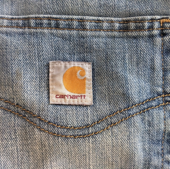 Plus Size Distressed Carhartt Jeans, Size 42x30 - Picture 2 of 8